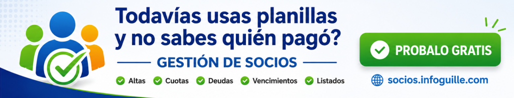 Gestión de Socios