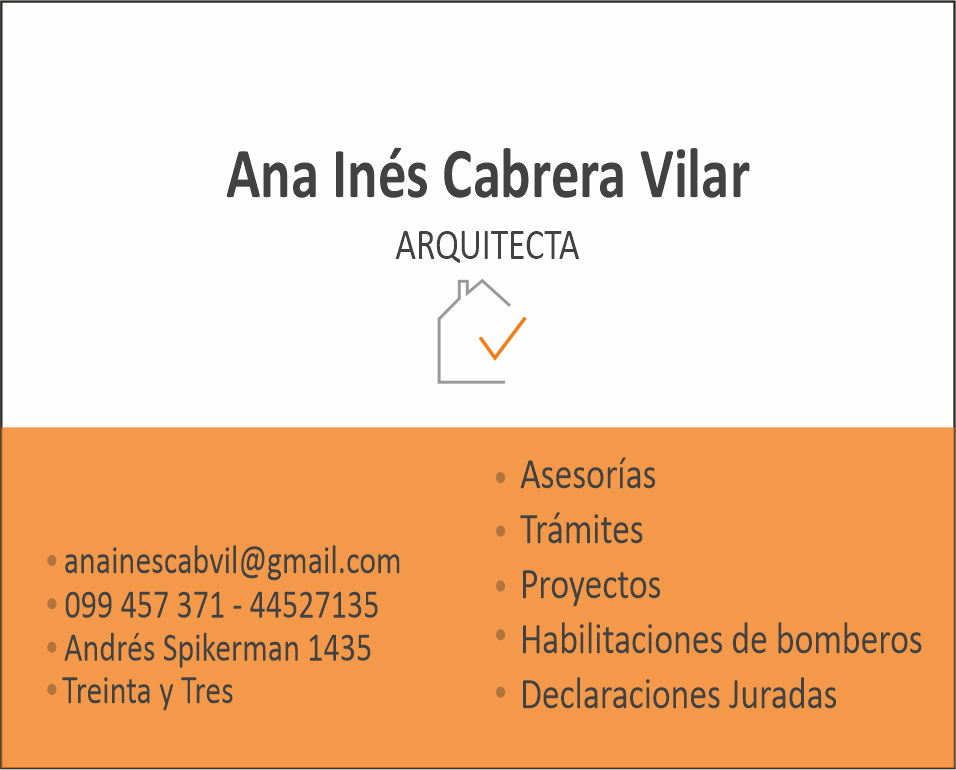 Arquitecta Ana Inés Cabrera